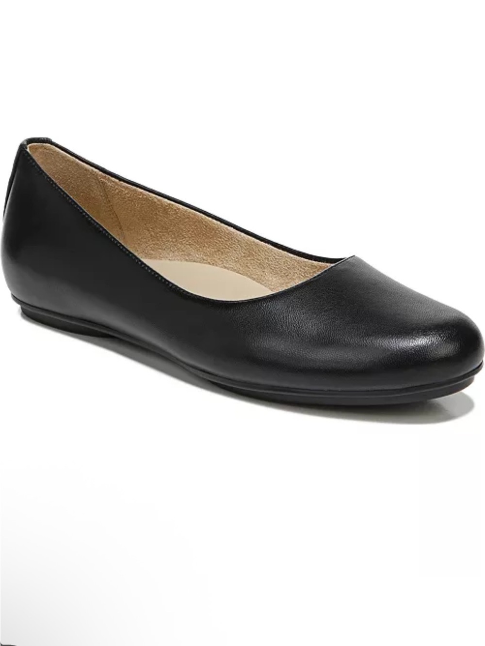 Naturalizer Maxwell Contour Plus technology leather ballet flats.  Size 7 / 37